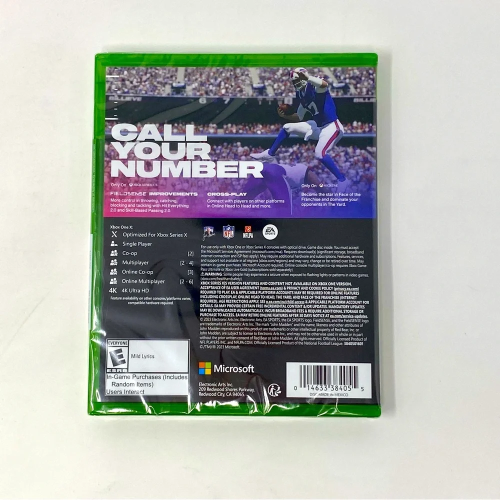 Madden NFL 24 - Xbox Series‎ X and Xbox One NEW